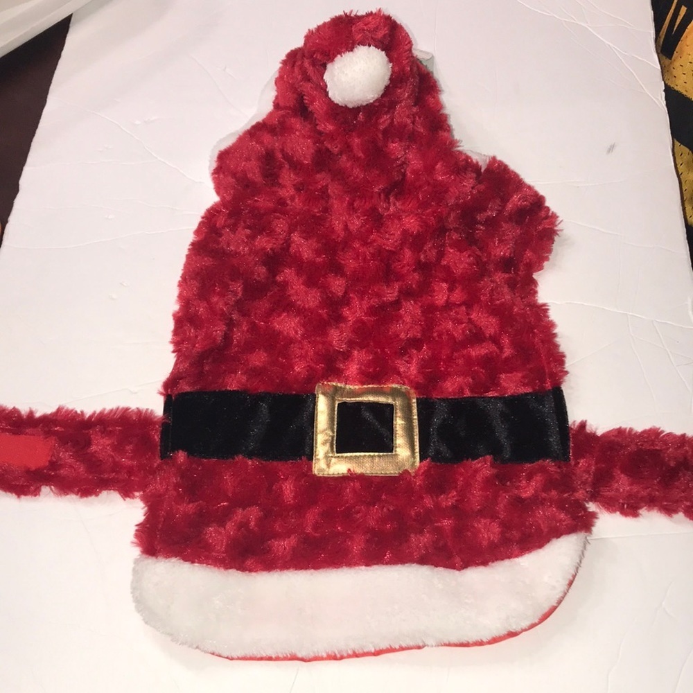 NWT Pet Santa Claus Costume